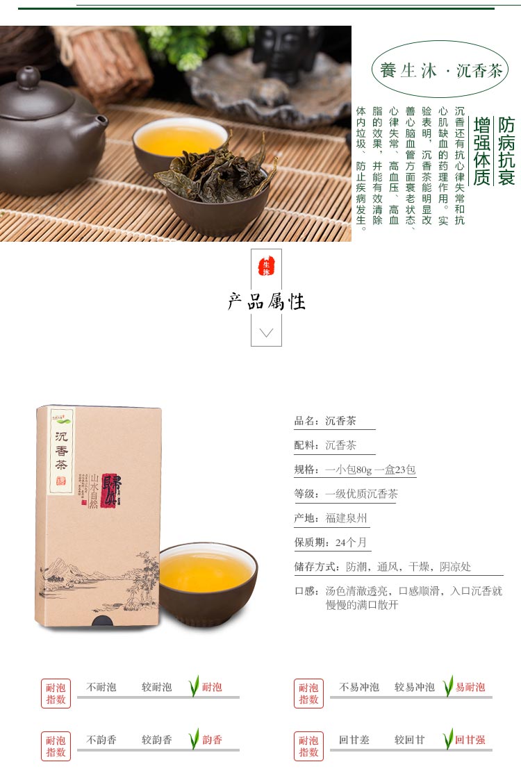 沉香茶功效